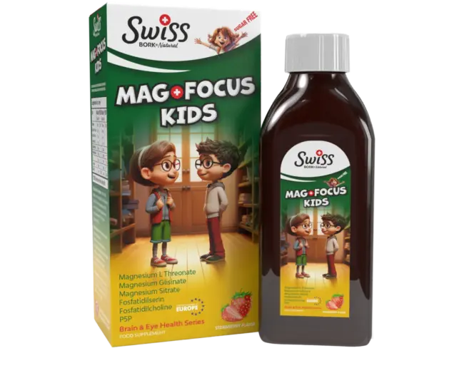 Swiss Bork Natural Mag Focus Kids 150 Ml