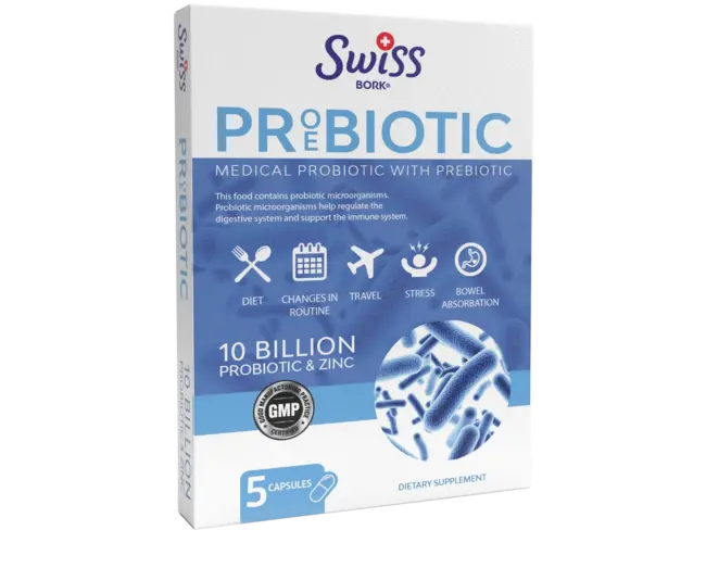 Swiss Bork Probiotic 5 Kapsül